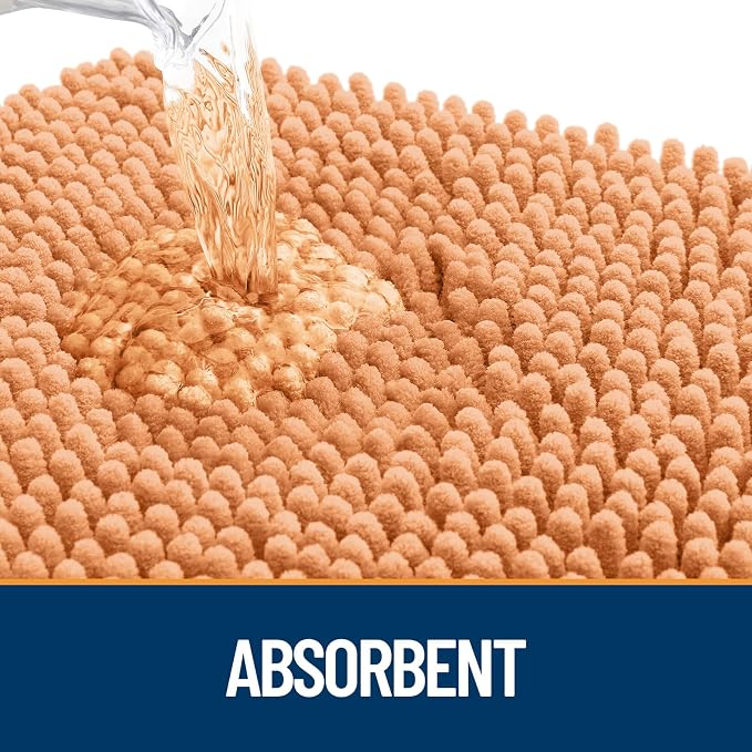 OLANLY Dog Door Mat for Muddy Paws 30x17, Super Absorbent Chenille Mud Mat | - Image 3
