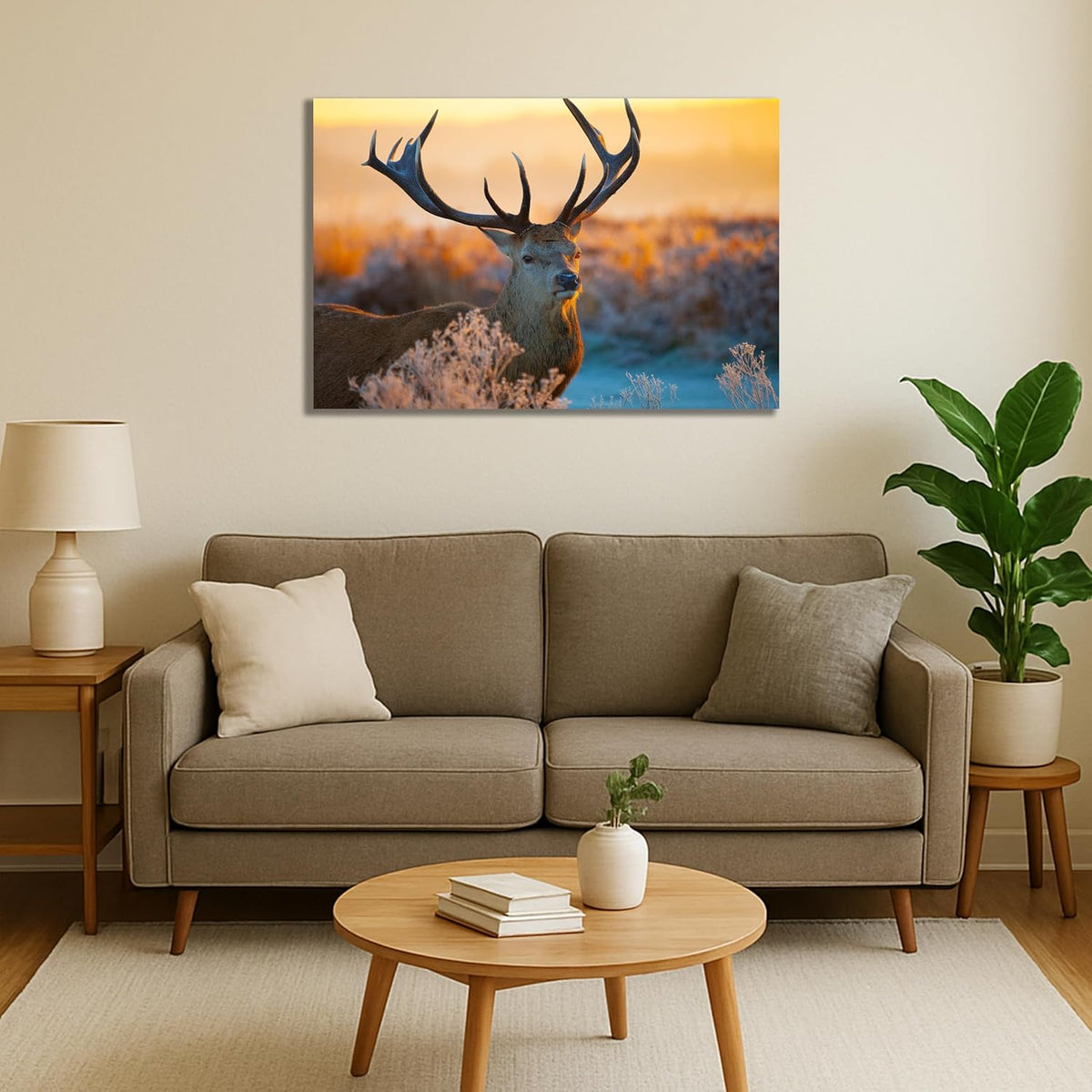 Personalized Custom Canvas Prints: 20L x 30W Photo On Canvas Transform Your Photos into Stunning Framed Wall Art Digitally Printed (20L x 30W, Framed)