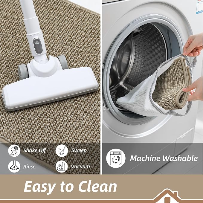 BEQHAUSE Kitchen Runner Rugs 20"x48", Kitchen Mats - Image 6