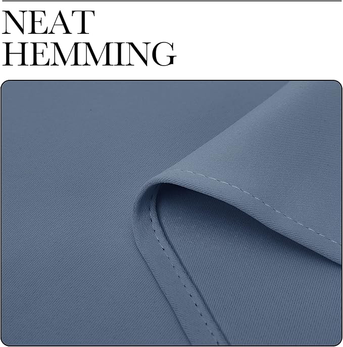 NICETOWN Home Fashion Thermal Insulated Solid Grommet Blackout Window Treatment - Image 7