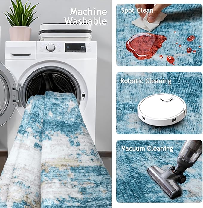 Kitchen Runner Rug 2x12 Runners Rug - Image 3
