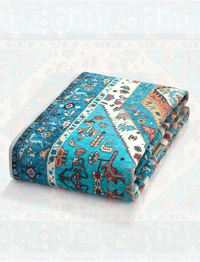 SERISSA 2'6"x12' Washable Non Slip Boho Runner Rug - Image 8