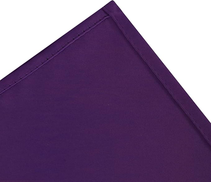 Purple Blackout Curtains 52 x 84 Inch Length/Set of 2 Curtain Panels/Thermal - Image 8