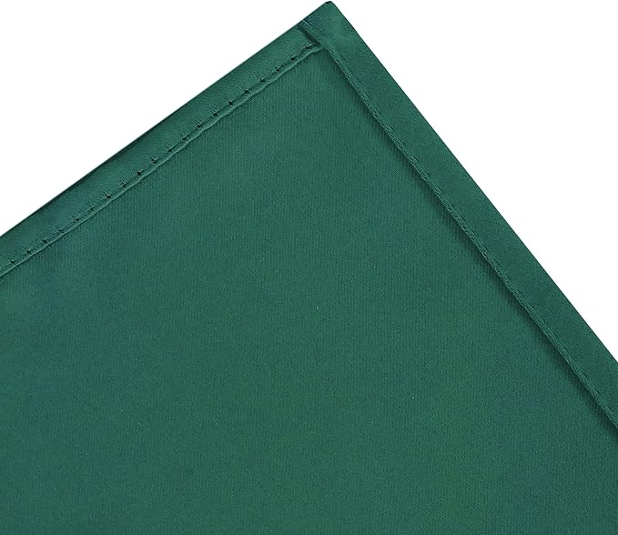 Dark Green Thermal Blackout Curtains/42 x 72 Inch/Set of 2 Panels Room - Image 7