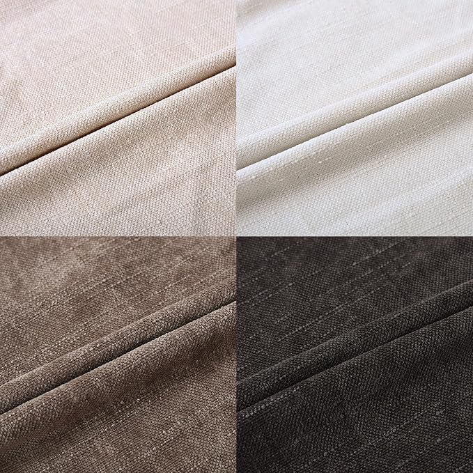 Set of 4 Soft Textured Decorative Throw Pillow Covers 16x16 Inch Cozy Farmhouse - Image 7