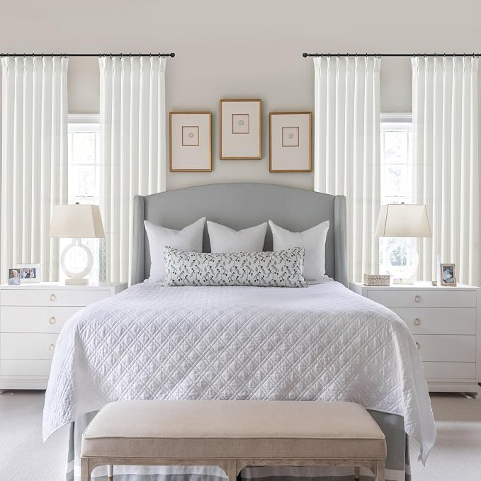 Custom Pleated Curtains & Drapes 86 Inches Long - Image 6