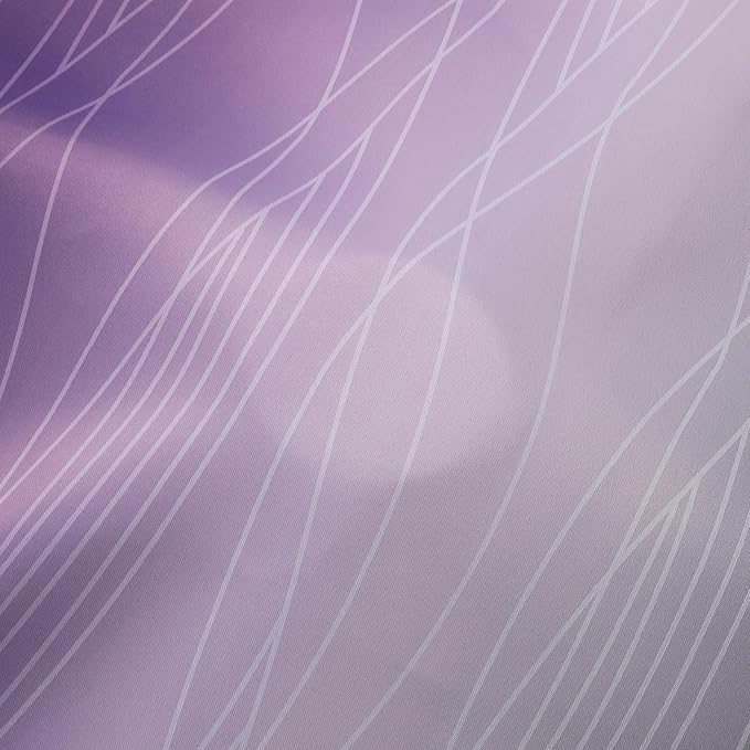 Black and Purple Ombre Blackout Curtains 84 Inch Length | Room Darkening - Image 8