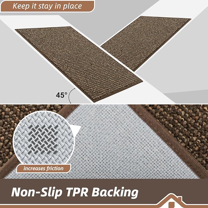 BEQHAUSE Kitchen Runner Rugs 20"x48", Kitchen Mats - Image 4