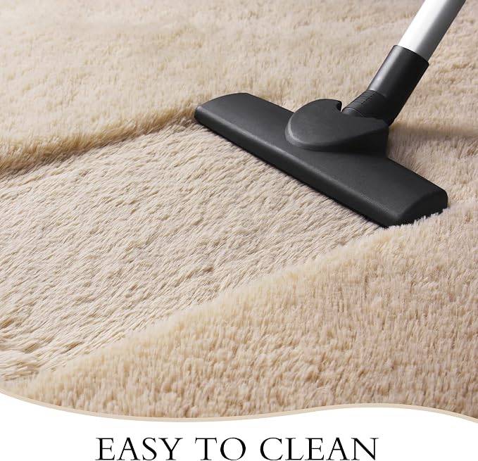 Chicrug Soft Runner Rugs for Bedroom Living Room Plush Fluffy Rug 2x5 | Shag - Image 7