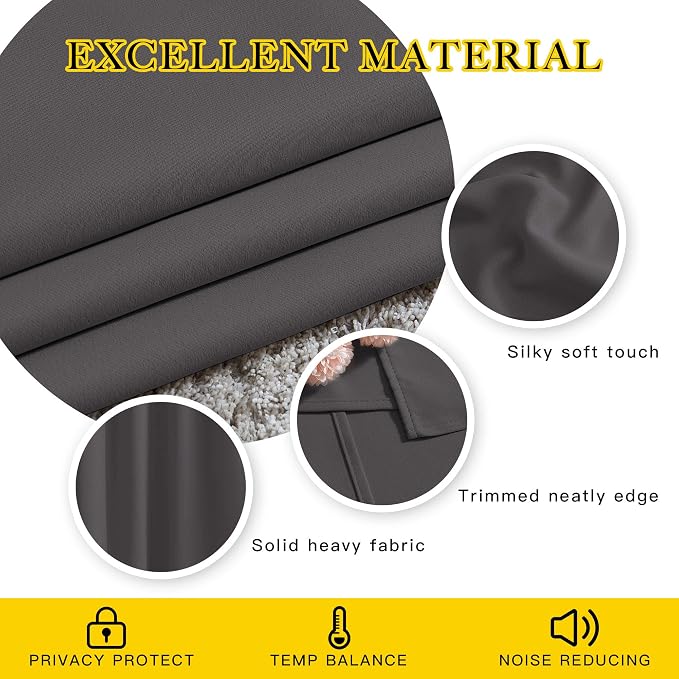 NICETOWN Blackout Curtains Panels - Image 3