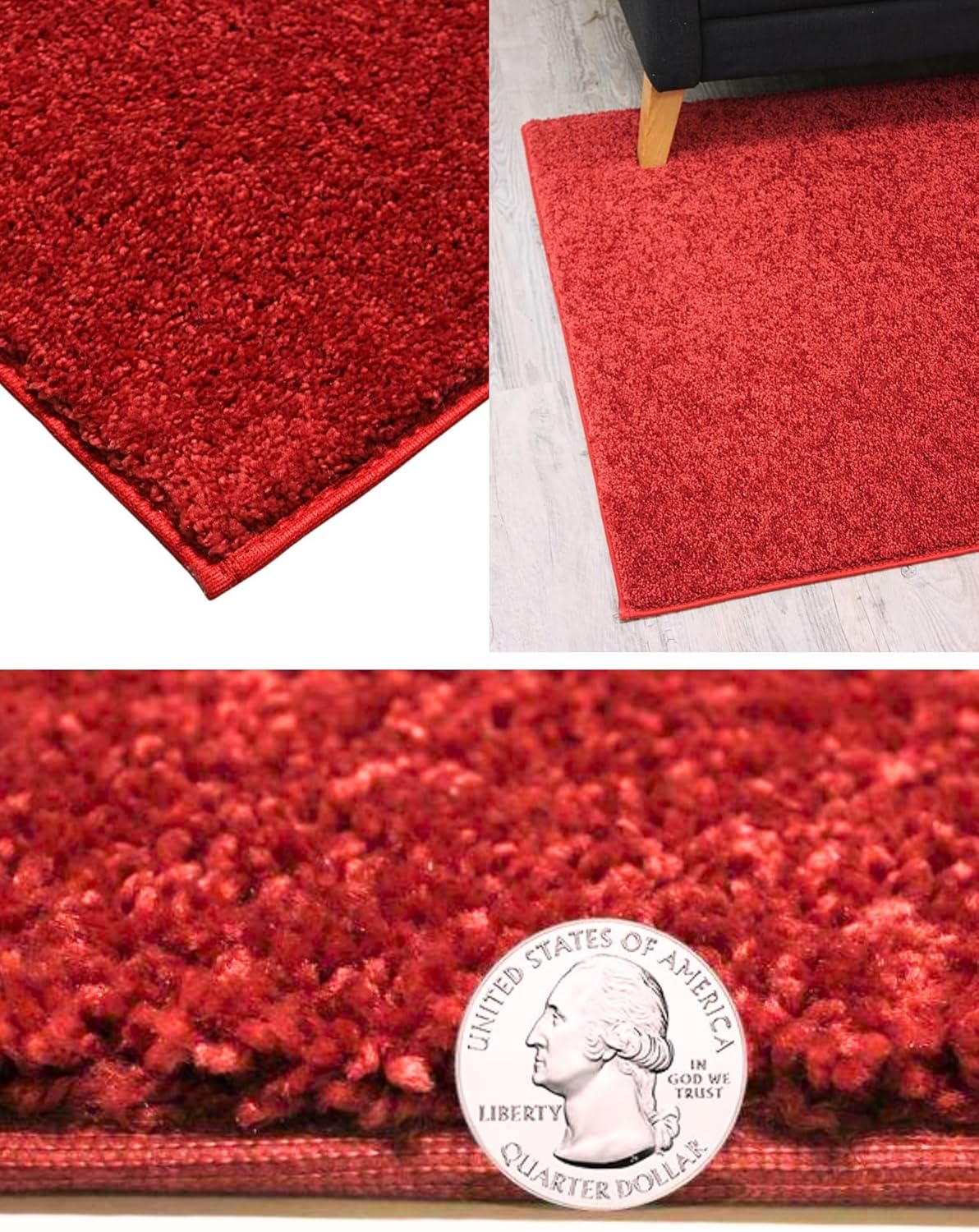 KOECKRITZ Soft and Colorful Kids Classroom Area Rugs (Passes Flammability Pill Test) Many Sizes and Bright Colors to Select from (12' x 15', Fire Engine)
