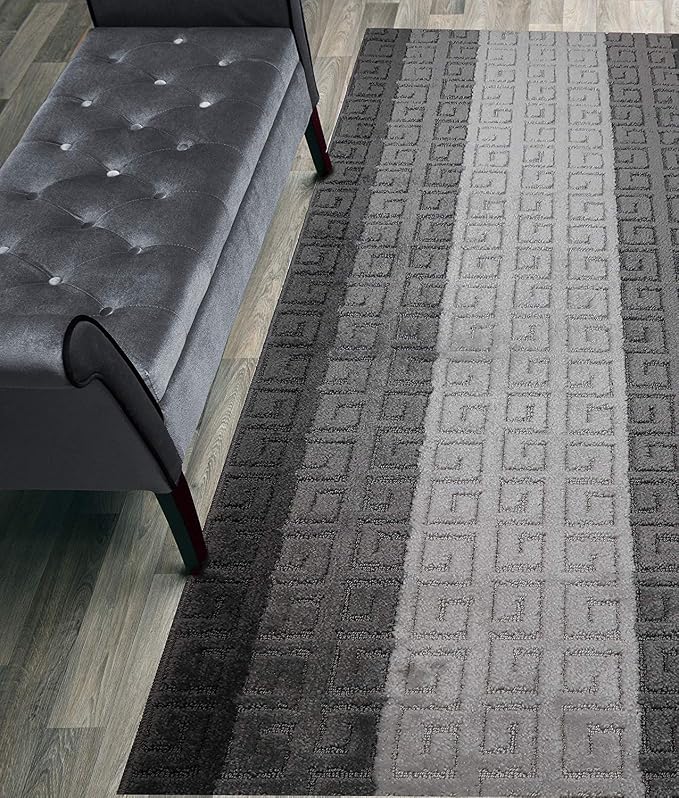 15 Ft Gray Hallway Runner Rug, Non Slip Washable, Kitchen & Entryway | 2'2" x by ORFAHOME