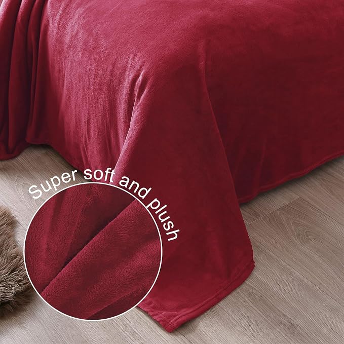 Exclusivo Mezcla Soft Large Fleece Throw Blanket - Image 5
