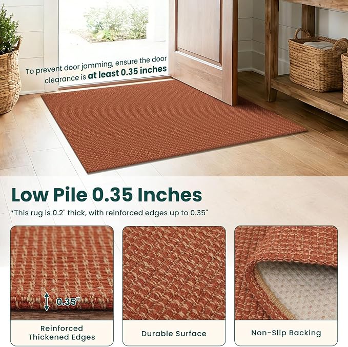 KOZYFLY Orange 3x16 Runners Rugs - Image 4