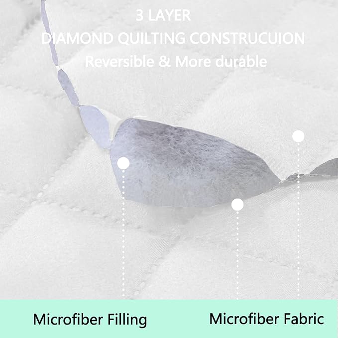 Reversible Couch Cover for 3 Cushion, Pet Friendly Water Repellent Couch Sofa - Image 3