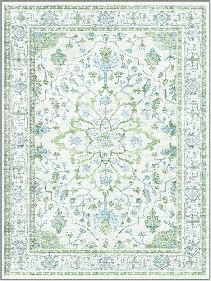 RELEANY Washable Area Rug, Runner 2'6"x8', Water Repellent, Pet Friendly - Image 8