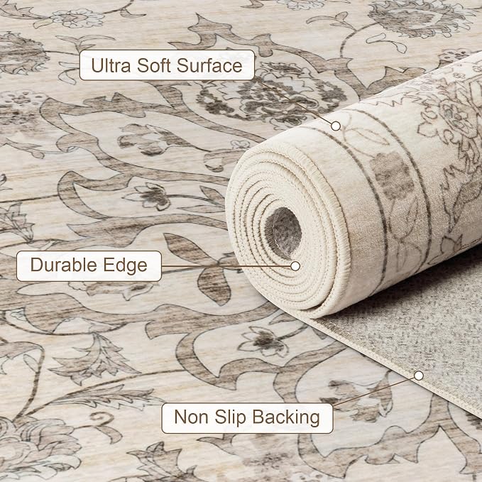 10x14 Area Rugs Living Room: Washable Rug - Image 7