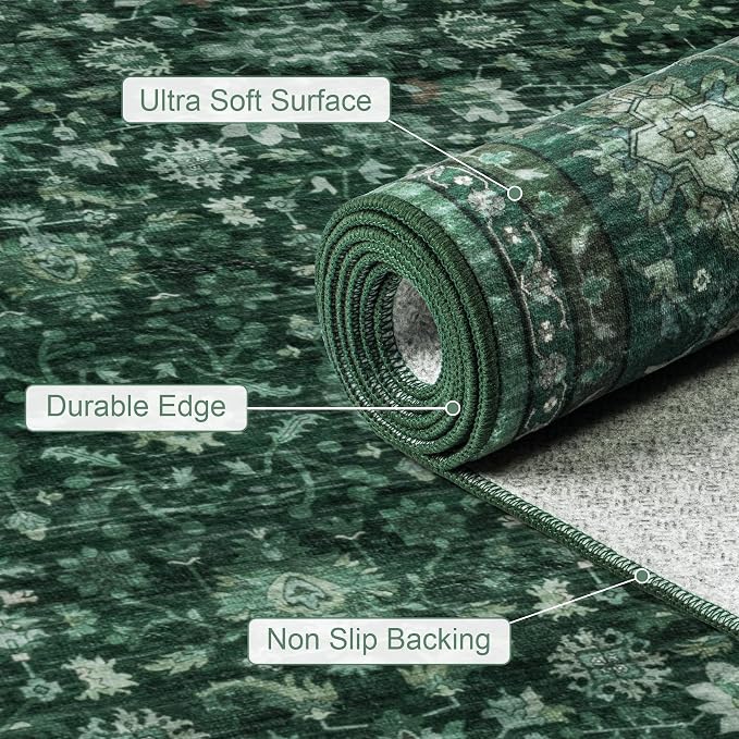 Hallway Runner Rug: 2.6x8 Kitchen Rugs - Image 8