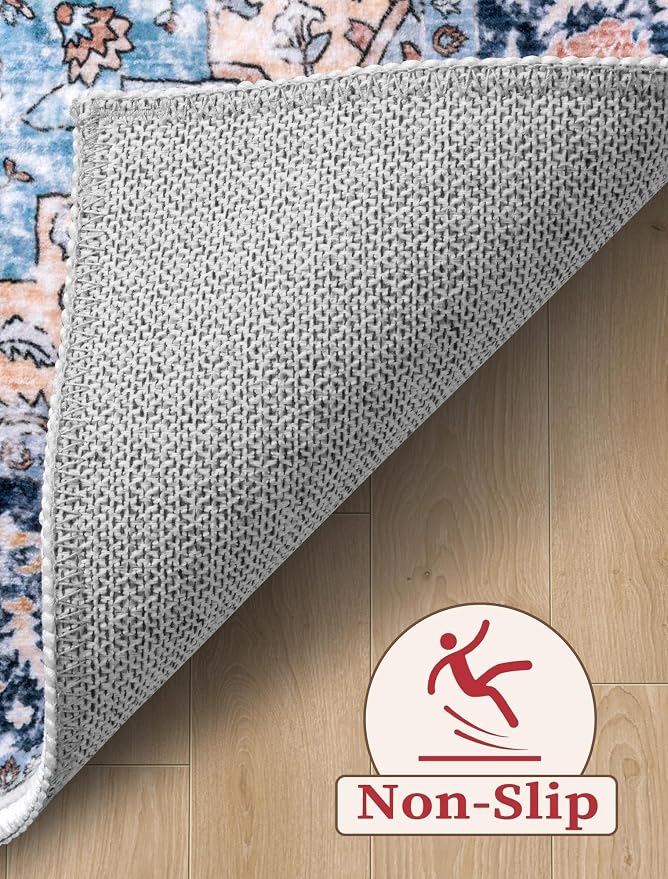 SERISSA 3x12 Washable Non Slip Boho Runner Rug - Image 4