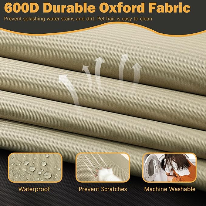 Sqodok Outdoor Cushion Covers 28x28 inch, Wicker Chair - Image 4