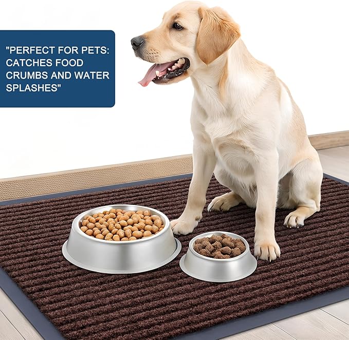 OLANLY Front Door Mat 71x34, Waterproof Heavy-Duty Indoor Outdoor Doormat | - Image 6