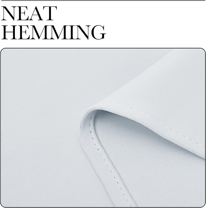 NICETOWN Easy Care Solid Thermal Insulated Grommet Room Darkening - Image 6