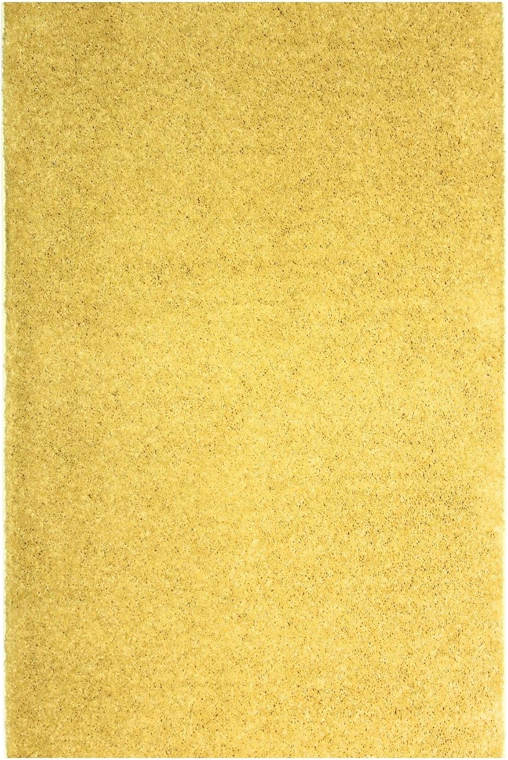 KOECKRITZ Soft and Colorful Kids Classroom Area Rugs (Passes Flammability Pill Test) Many Sizes and Bright Colors to Select from (6' x 6', Lemon)