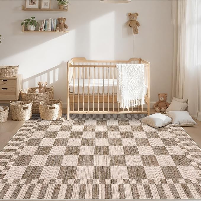 GarveeHome Checkered Rug 3x5 Area Rugs - Image 10