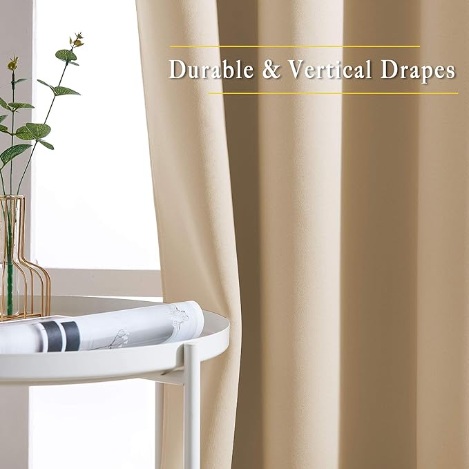 NICETOWN Bedroom Blackout Curtains and Drapes - Image 6