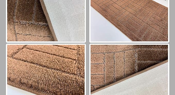 8 FT Long Non-Slip Washable Carpet Runner Rug - Image 6
