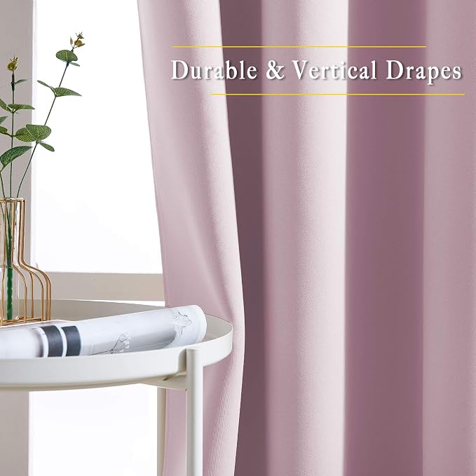 NICETOWN Blackout Curtains for Girls Room - Image 2