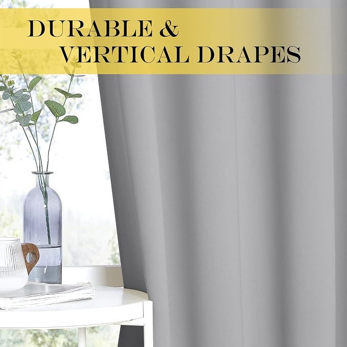 NICETOWN Blackout Short Curtain 54 inches Long - Image 5