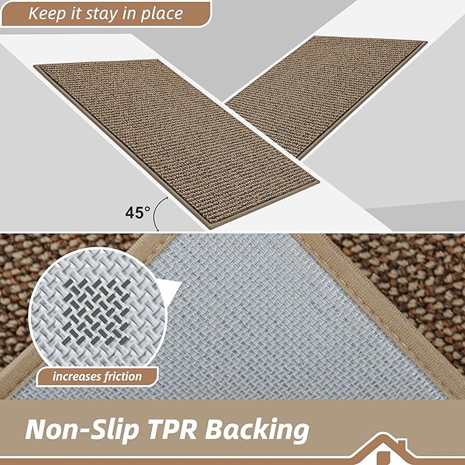 BEQHAUSE Kitchen Runner Rugs 32"x72", Kitchen Mats - Image 4