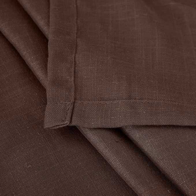 BGment 96 Inches Long Linen Curtains - Image 7