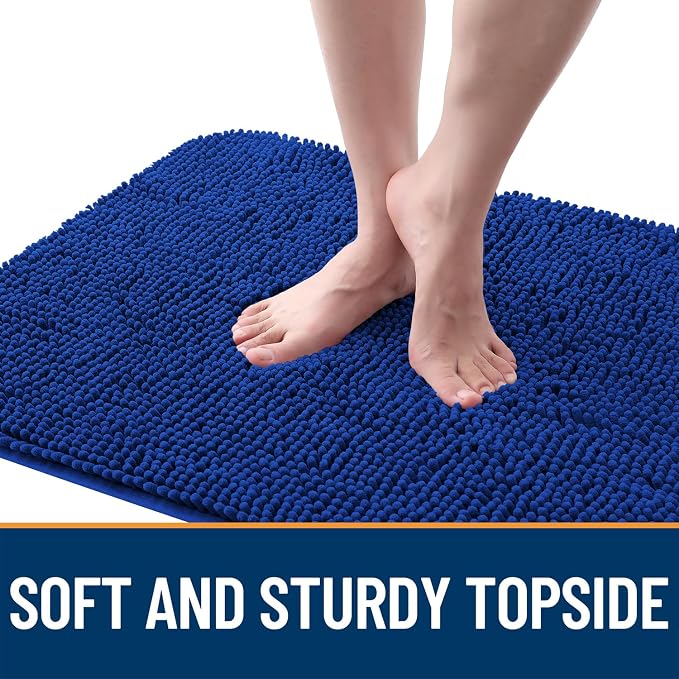 OLANLY Dog Door Mat for Muddy Paws 40x32, Super Absorbent Chenille Mud Mat | - Image 4