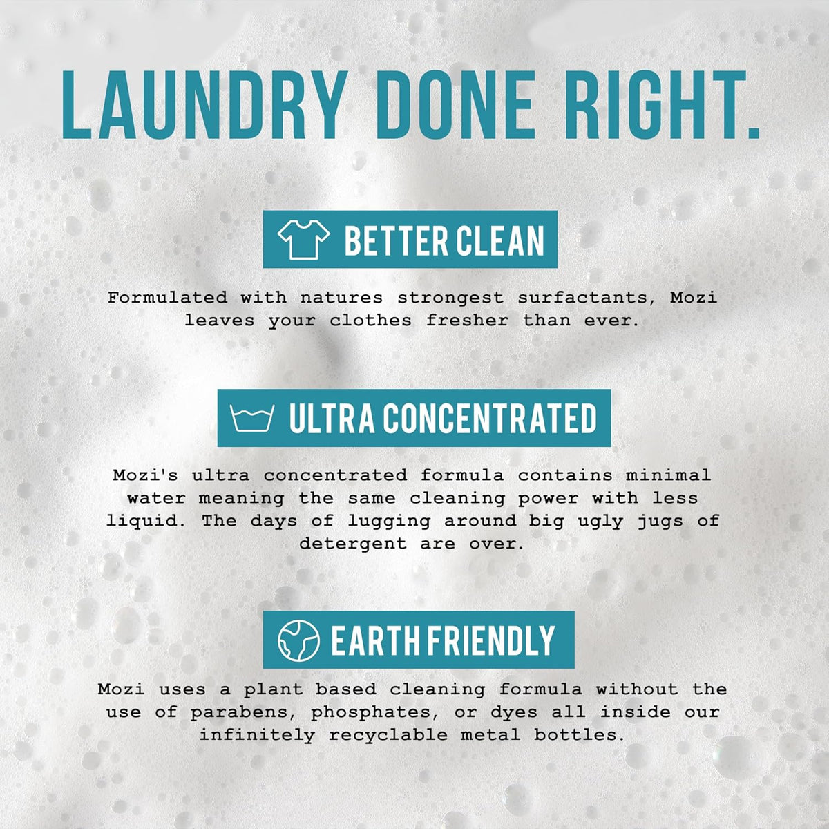 Laundry Detergent Liquid, Central Coast- Sandalwood & Lavender, 50+ Loads, Concentrated, Non toxic, Plant Based Enzyme Cleaners, Long Lasting Luxury Clean, Cologne Soap for Men, 32 oz