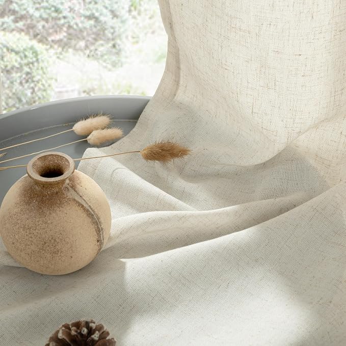 YoungsTex Linen Curtains 84 Inch Length - Image 9