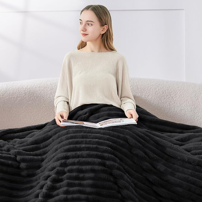 BEDELITE Ribbed King Size Blanket - Image 3