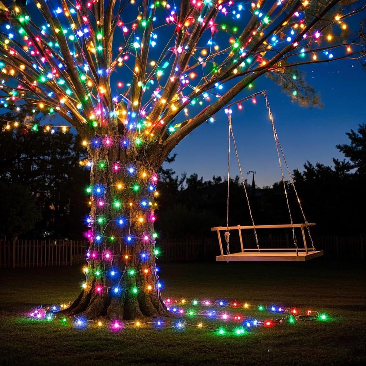 Christmas Lights Outdoor Waterproof Colorful String Lights Indoor 8 Modes Clear Wire 66ft 200 LED, Colorful Twinkle Fairy Light Plug in for Bedroom Wedding Party Easter Christmas Decorations