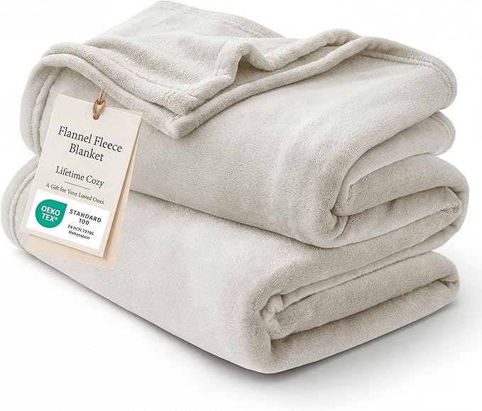 Bedsure GentleSoft Fleece Bed Blankets Full Size Linen by Unknown