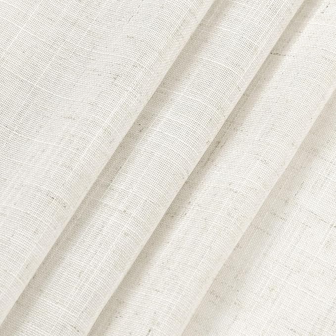 Natural Linen Curtains 72 inches Long - Image 6