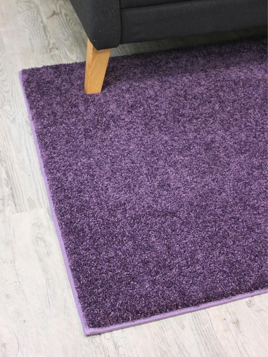KOECKRITZ Soft and Colorful Kids Classroom Area Rugs (Passes Flammability Pill Test) Many Sizes and Bright Colors to Select from (7' Round, Eggplant)