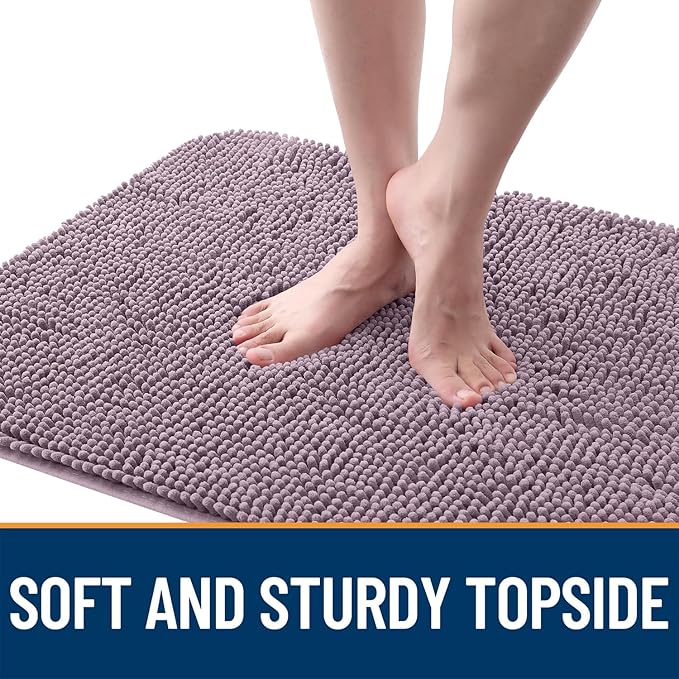 OLANLY Dog Door Mat for Muddy Paws 35x24, Super Absorbent Chenille Mud Mat | - Image 4