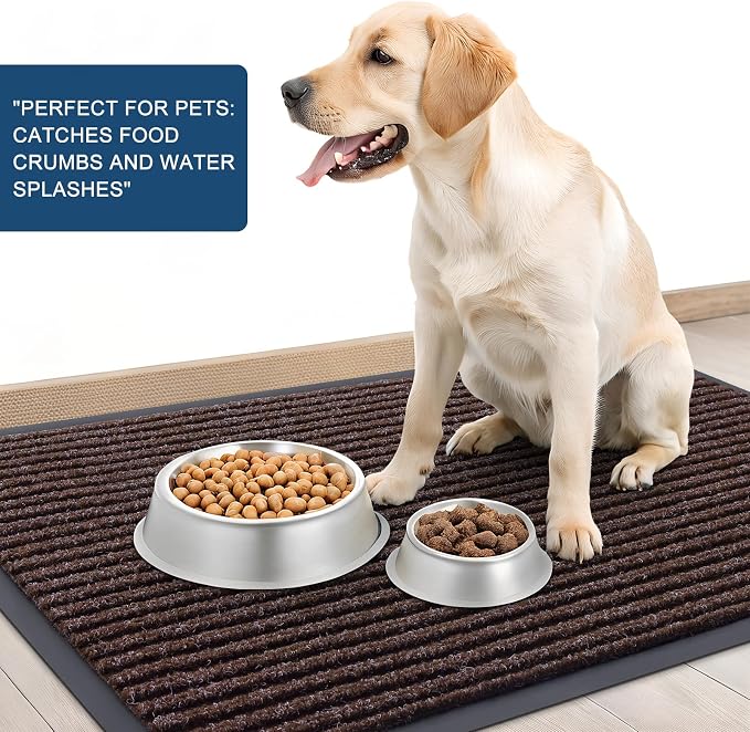 OLANLY Front Door Mat 29.5x17, Waterproof Heavy-Duty Indoor Outdoor Doormat | - Image 6