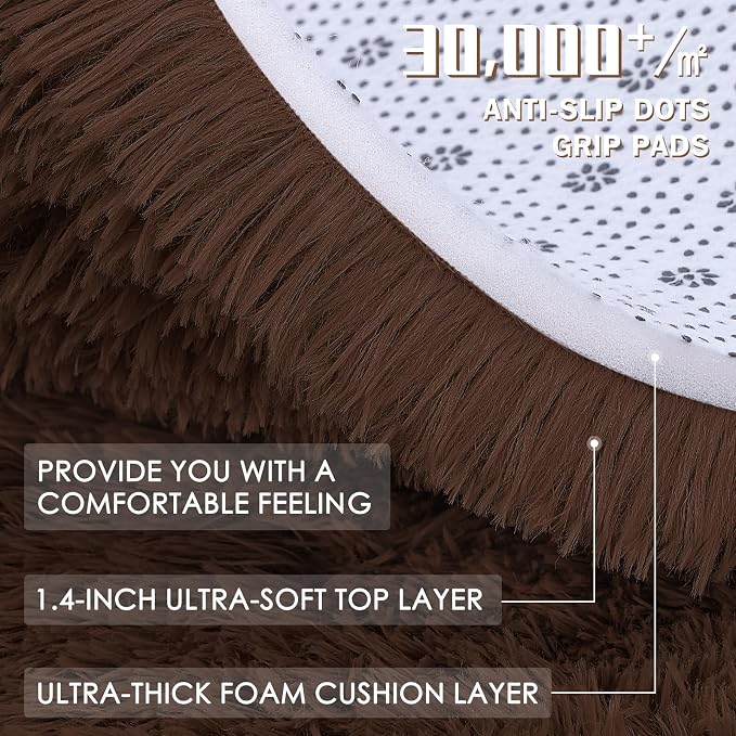 OLANLY 7x8 Machine Washable Large Area Rugs - Image 7