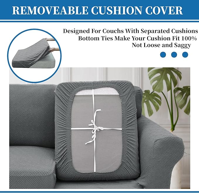 XINEAGE 2026 New 4 Pieces Couch Covers - Image 6