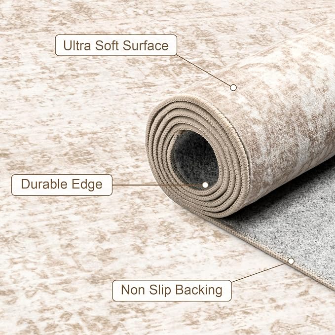 10x14 Area Rugs Living Room: Washable Rug - Image 7