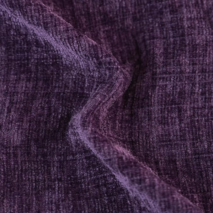 CaliTime Decorative Couch Throw Pillow Covers 26 X 26 Inches Plum Purple | Pack - Image 2