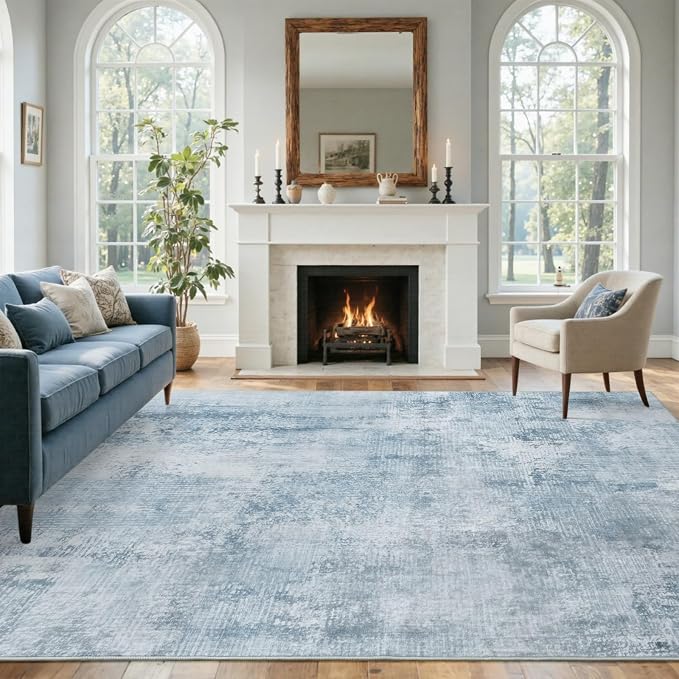 8x10 Ft Large Area Rugs for Living Room, Soft Non-Slip Washable Rugs Modern - Image 2