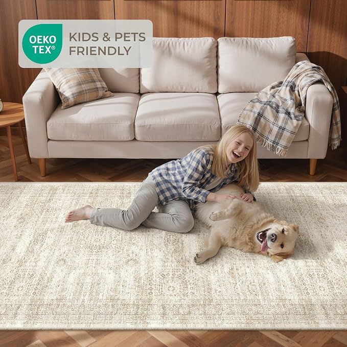 2x5 Rug Runners for Hallways Non Slip, Kitchen Rugs, Nursery Room, Soft Runner - Image 9